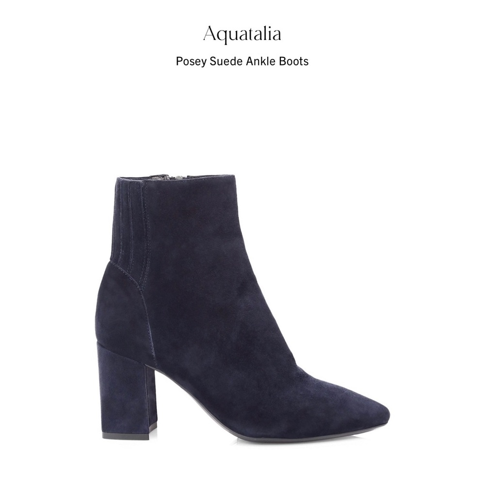 AQUATALIA Posey Suede Ankle Boot